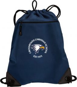 Cinch Pack with Mesh, Navy